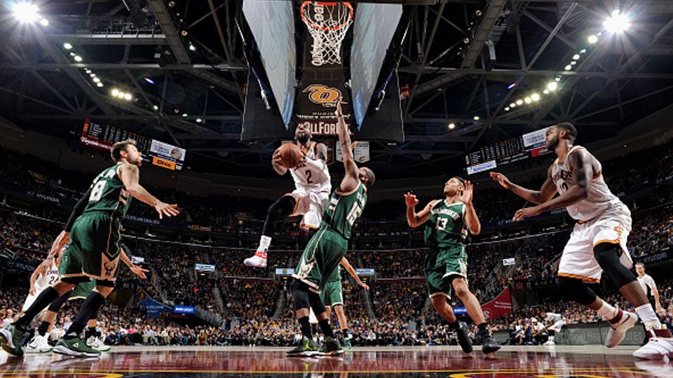 Milwaukee Bucks vs Cleveland Cavaliers Copyright: © David Liam Kyle/NBAE via Getty Images